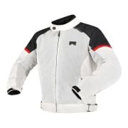 Kurtka Richa Auyan WP LIGHT GREY/BLUE/RED