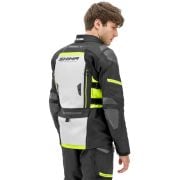 Kurtka SHIMA Dune szary/czarny/żółty fluo