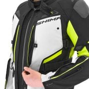 Kurtka SHIMA Dune szary/czarny/żółty fluo