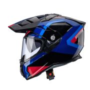 Kask Caberg Tanami SCRAM Czarny/Niebieski/Czerwony