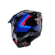 Kask Caberg Tanami SCRAM Czarny/Niebieski/Czerwony