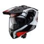 Kask Caberg Tanami SCRAM Czarny/Czerwony/Biały