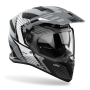 Kask Airoh Bandit szary/czarny/biały połysk