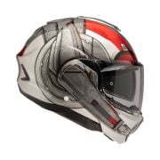 Kask HJC F100 Ant-Man Marvel Silver Red