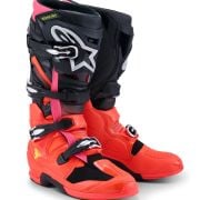 Buty Alpinestars Tech 7 Black Red Fluo Pink Fluo