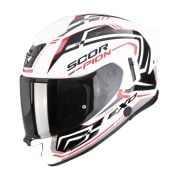Kask Scorpion Exo-530 Air SLOPE White-Black-Red