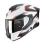 Kask Scorpion Exo-530 Air CLIP Matt White-Black-Red