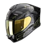 Kask Scorpion Exo-530 Air FOND Black-Neon yellow