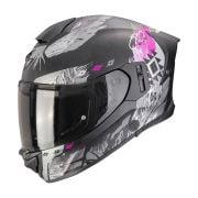 Kask Scorpion Exo-530 Air HADJI Matt Black-Pink