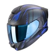 Kask Scorpion Exo-530 Air THERAS Matt Black-Blue