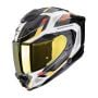Kask Scorpion EXO-1500 AIR SLEEK White-Blue-Yellow