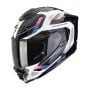 Kask Scorpion EXO-1500 AIR SLEEK White-Black-Pink