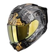 Kask Scorpion EXO-1500 AIR APUS Black-Grey-Gold