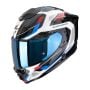 Kask Scorpion EXO-1500 AIR SLEEK White-Red-Blue