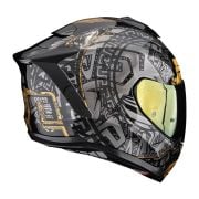 Kask Scorpion EXO-1500 AIR APUS Black-Grey-Gold