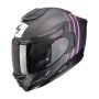 Kask Scorpion Exo-1500 Air Carbon ZITY Matt Black-Pink