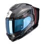 Kask Scorpion Exo-1500 Air Carbon ZITY Black-Red-Blue