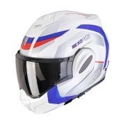 Kask Scorpion Exo-tech Evo Pro ACUTI White-Blue-Red