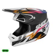 Kask Shot Speed WAVE BLACK WHITE PEARLY