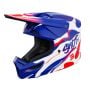 Kask dziecięcy Shot Furious Kid BEAST BLUE RED GLOSSY
