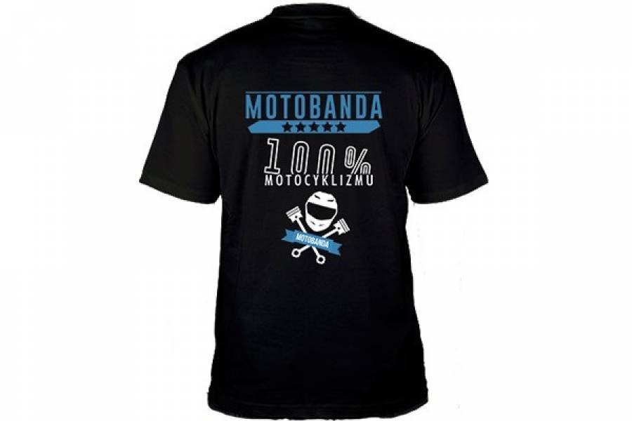 Koszulka MB 100% Motocyklizmu BLACK