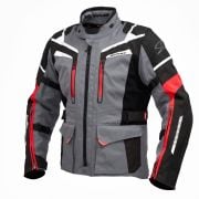 Kurtka Spyke Compass Dry Tecno szary/czerwony