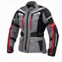 Damska kurtka Spyke Compass Dry Tecno Lady czarny/szary/czerwony