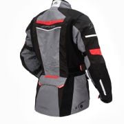 Damska kurtka Spyke Compass Dry Tecno Lady czarny/szary/czerwony