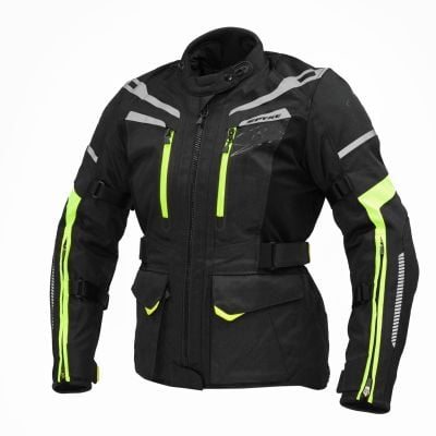 Damska kurtka Spyke Compass Dry Tecno Lady czarny/żółty 38