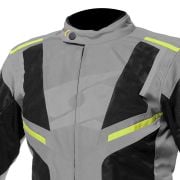 Kurtka Spyke Airmaster antracytowy/fluorescencyjny żółty