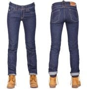 Spodnie Freestar Damskie spodnie motocyklowe jeansowe Freestar Raya I granatowy