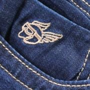 Spodnie Freestar Damskie spodnie motocyklowe jeansowe Freestar Raya I granatowy