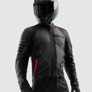 Kurtka Rebelhorn Scandal 3 Dark Grey Black Red