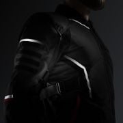 Kurtka Rebelhorn Scandal 3 Dark Grey Black Red