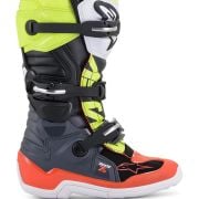 Buty dziecięce Alpinestars Tech 7S Youth Dark Gray Red Fluo Yellow Fluo