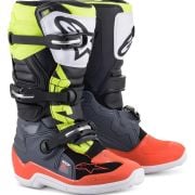 Buty dziecięce Alpinestars Tech 7S Youth Dark Gray Red Fluo Yellow Fluo