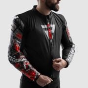 Kurtka Rebelhorn Vandal 2 Cruze Black Dark Grey Red