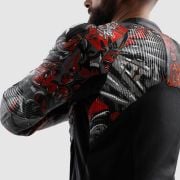 Kurtka Rebelhorn Vandal 2 Cruze Black Dark Grey Red