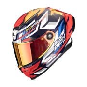 Kask Scorpion Exo-Race Air KOBRA Blue-Yellow-Red