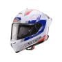 Kask Caberg Roxter COLT biały/czerwony/niebieski