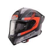 Kask Caberg Roxter COLT czarny mat/czerwony fluo/czarny