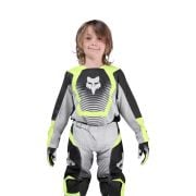 Bluza Motocyklowa Junior Fox 180 Collect Grey Yellow