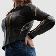 Damska kurtka Rebelhorn Diva ST Black Gold