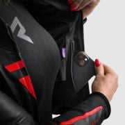 Damska kurtka Rebelhorn Diva ST Black Red White