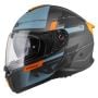 Kask NZI Combi 3 Duo Metric Antracite Blue Matt