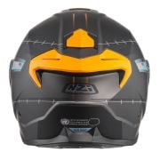 Kask NZI Combi 3 Duo Metric Antracite Blue Matt