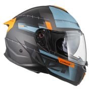 Kask NZI Combi 3 Duo Metric Antracite Blue Matt