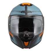 Kask NZI Combi 3 Duo Metric Antracite Blue Matt