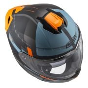 Kask NZI Combi 3 Duo Metric Antracite Blue Matt