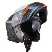 Kask NZI Combi 3 Duo Metric Antracite Blue Matt